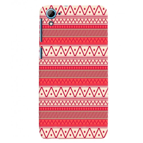 Shopping Monster Aztec HTC_826 Printed Cover Case_07