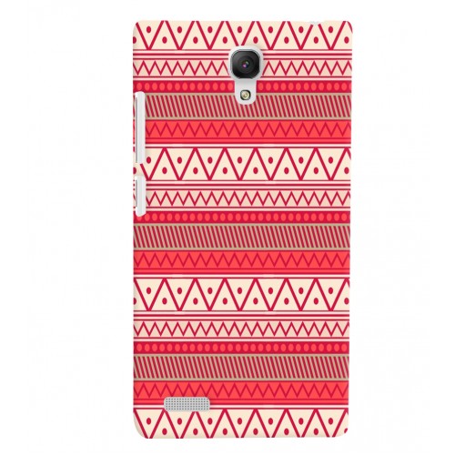 Shopping Monster Xiaomi REDMI_NOTE Printed Mobile Cover_07 (Aztec Hard Back Case)