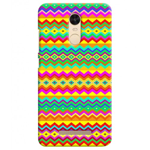 Shopping Monster Xiaomi REDMI_Note3 Printed Mobile Cover_02 (Aztec Hard Back Case)