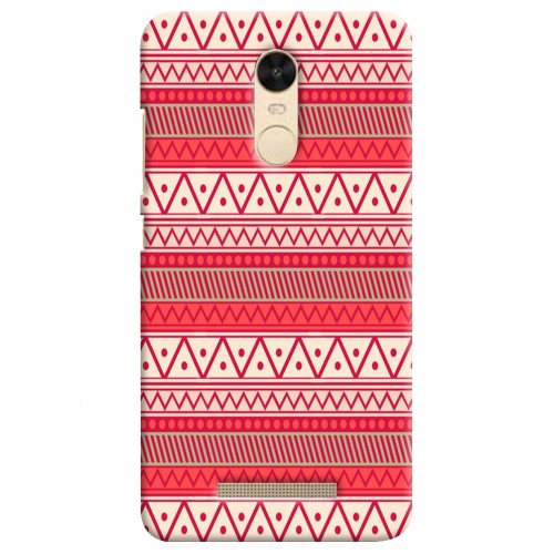 Shopping Monster Xiaomi REDMI_Note3 Printed Mobile Cover_07 (Aztec Hard Back Case)