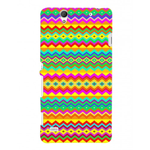 Shopping Monster Aztec Sony Xperia C4 Mobile Case_02