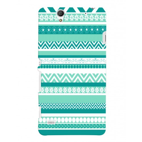 Shopping Monster Aztec Sony Xperia C4 Mobile Case_03