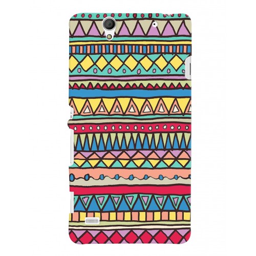 Shopping Monster Aztec Sony Xperia C4 Mobile Case_09