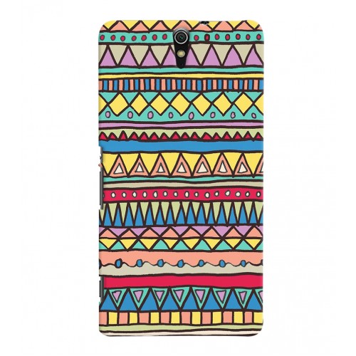 Shopping Monster Aztec Sony Xperia C5 Mobile Case_09