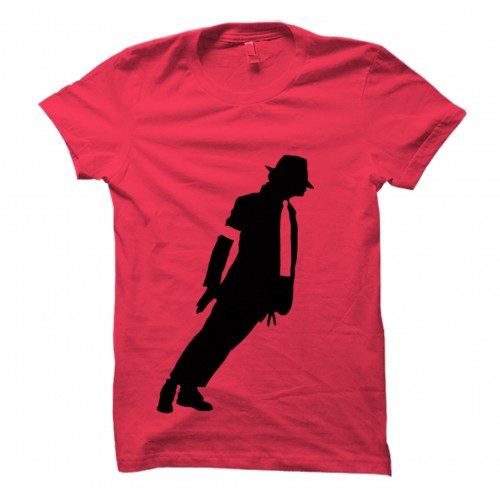 Shopping Monster Printed Michael Jackson Men's Round Neck T-Shirt