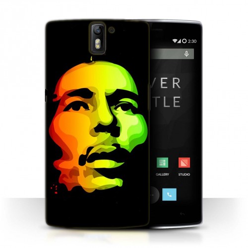 Bob Marley Printed Cover Case For Oneplus One