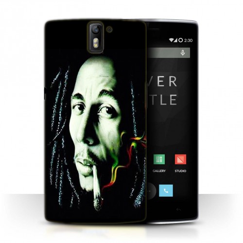Bob Marley Printed Cover Case For Oneplus One