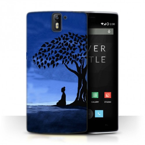 Lord Buddha Printed Back Cover Case For Oneplus One