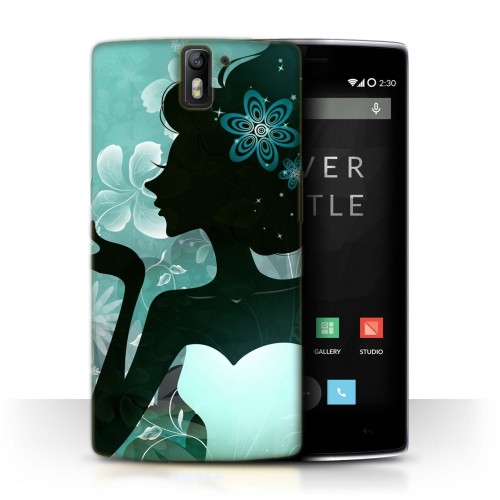 Designer Woman Portrait Back Cover Case For Oneplus One
