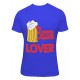 Shopping Monster Beer Lover Round Neck T Shirt