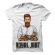 Royal Jaat  + Dear Fat + Royal Jaat  100% Cotton Round Neck " XL Size " Haryanvi Combo Tees