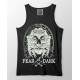 Fear Of Dark 100% Cotton Stretchable tank top/Vest