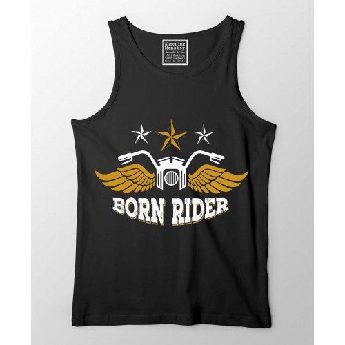 Born Rider 100% Cotton Stretchable tank top/Vest