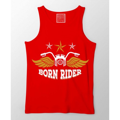 Born Rider 100% Cotton Stretchable tank top/Vest