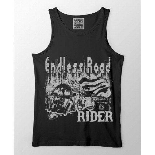 Endless Road Rider 100% Cotton Stretchable tank top/Vest