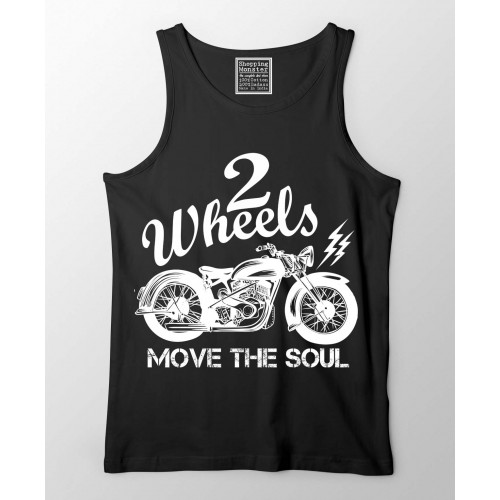 Move The Soul Rider 100% Cotton Stretchable tank top/Vest
