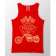 Musafir Hoon Yaaron Rider 100% Cotton Stretchable tank top/Vest