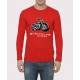 Ride To Live Live To Ride Rider 100% Cotton Full Sleeve Round Neck T-Shirt
