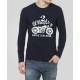 2 wheels Move The Soul Rider 100% Cotton Full Sleeve Round Neck T-Shirt