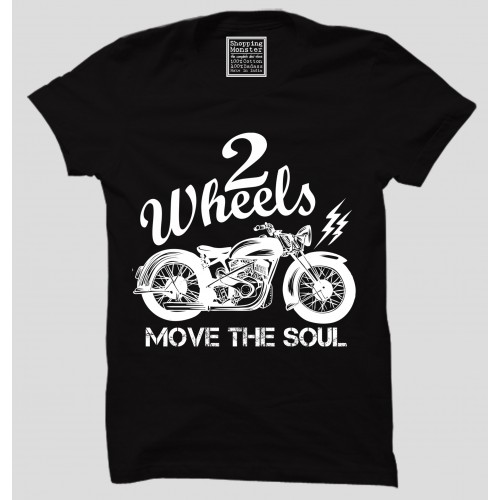 2_wheels Move The Soul Rider T-Shirt