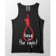 Hang The Rapist 100% Cotton Stretchable tank top/Vest