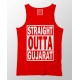 Straight Outta Gujrat 100% Cotton Stretchable tank top/Vest