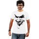 Laughing  Face Funny/Attitude 100% Cotton Round Neck Half Sleeve T-Shirt