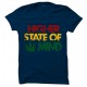 Higher State Of Mind 100% Cotton Round Neck Weed T-Shirt 