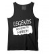 Legends Are Born In March Stretchable Tank Top