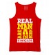 Real Men  Are Born In December Stretchable Tank Top