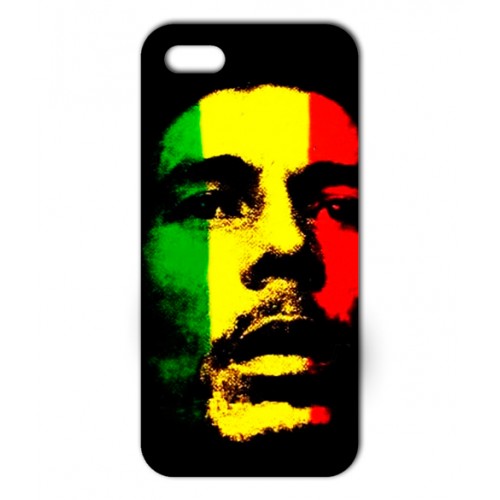 La Monstro Designer Back Cover Case Bob Marley for Black Iphone 5/5s