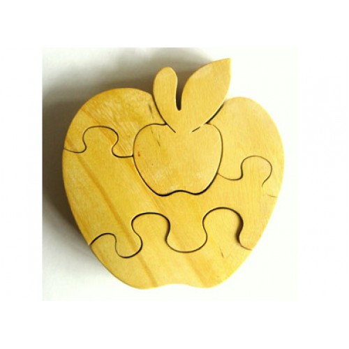Wooden Puzzle - Apple 