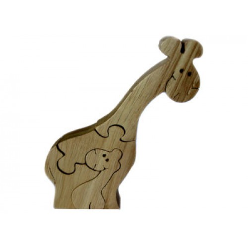 Giraffe (Puzzle) Wood Toy - Giraffe