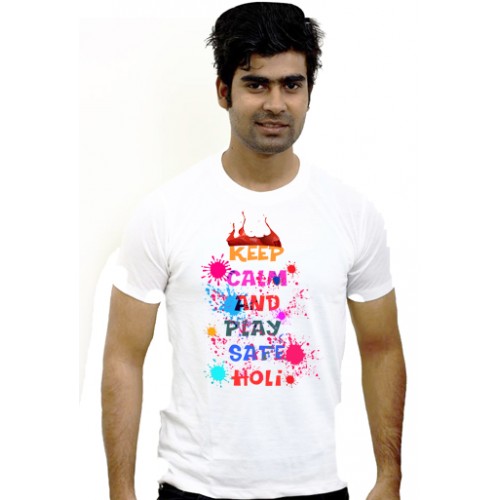 Keep Calm And Play Holi T-shirt 