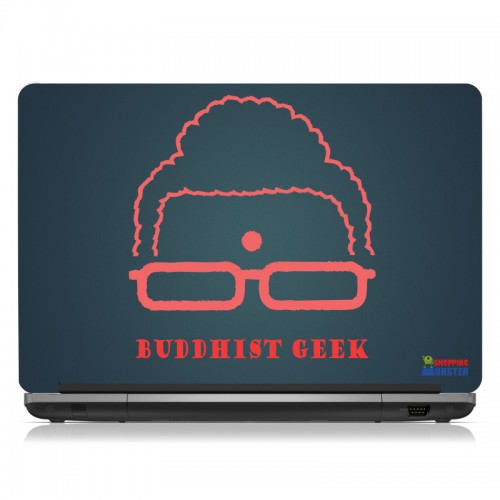 Buddhisht Geek Laptop Skin