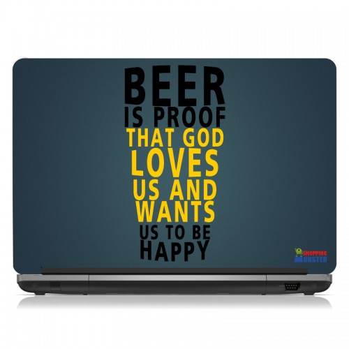 Beer Love Laptop Skin