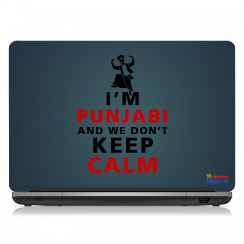 I Am Punjabi Laptop Skin