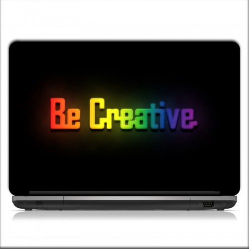Be Creative Laptop Skin
