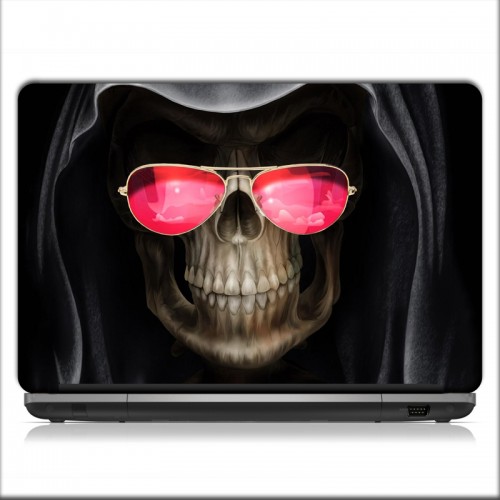 Skull Shades Laptop Skins - matte Finish