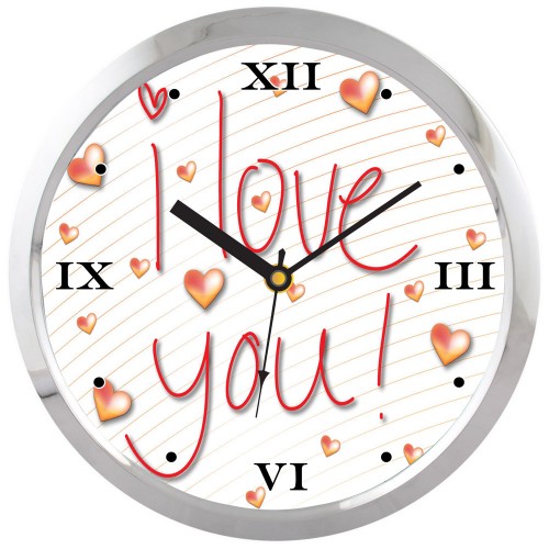 Valentine Special Love Wall Clock